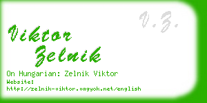 viktor zelnik business card